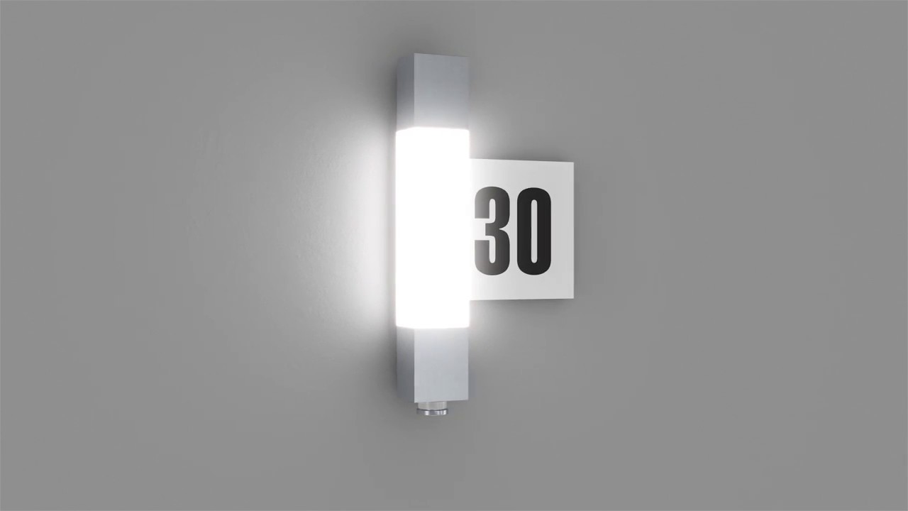Aplica iluminat  exterior cu senzor 360° Steinel L630 LED