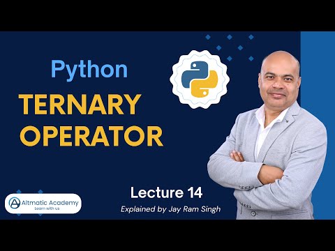 Lecture 14 | Ternary Operator in Python | What is ternary Operator in Python