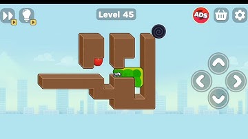 Snake Puzzle Level 45 Slither to Eat
