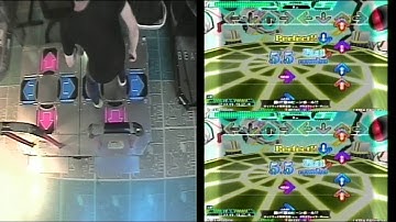 [DDR A20] 轟け！恋のビーンボール！！ EDP 足16(上視点付き)