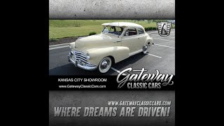 1947 Chevrolet Fleetmaster  Gateway Classic Cars  Kansas City #638