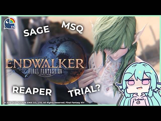 【FINAL FANTASY XIV】 A NEW SAGE IS BORN? 【NIJISANJI EN | Finana Ryugu】のサムネイル