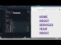 Want to MASTER Design2? Watch This NOW || navbar design with #html and #css