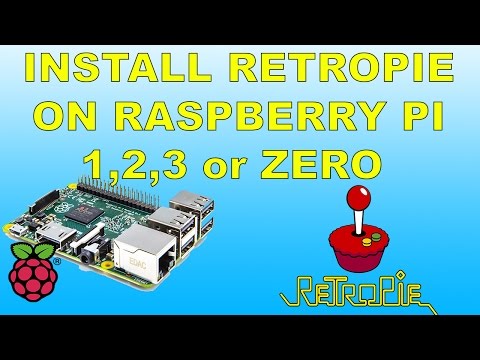 How To Install Retropie And Install Roms On Raspberry Pi 1 , 2 , 3 or zero