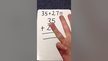 Adding two 2 digit numbers with bridging using column method