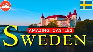 Travel vlog - Beautiful Castles in Sweden | The Most Amazing Places in Sweden | Travel Video 4K