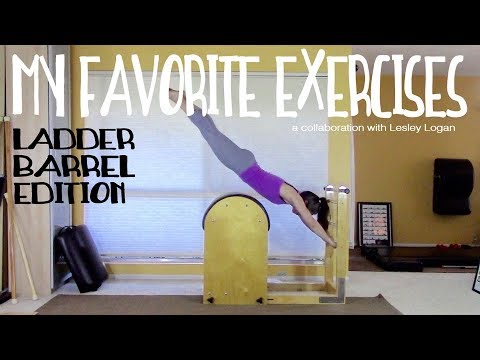 My Favorite Pilates Exercises: Ladder Barrel Edition COLLAB 