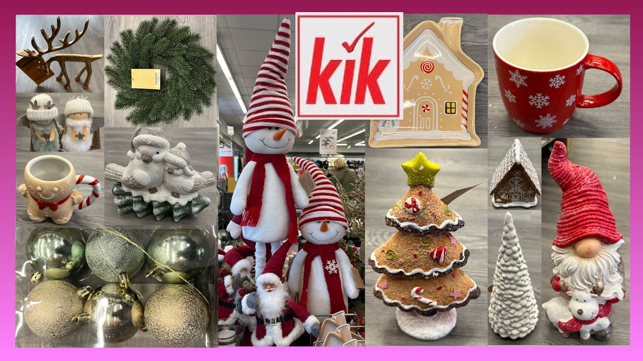 WEIHNACHTLICHE DEKORATIONSIDEEN VON KIK
