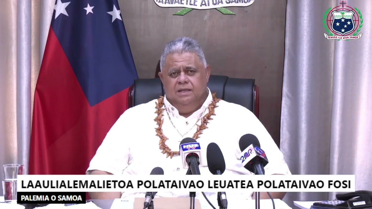 Feiloa'iga 'a le Palemia Hon. La'aulialemalietoa Polata'ivao Fosi Schmidt & Media - 17 SEP 2025