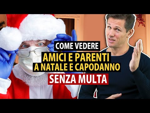 Come vedere amici e parenti a NATALE e CAPODANNO senza multa | avv. Angelo Greco