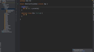 30) Scala Abstract Classes