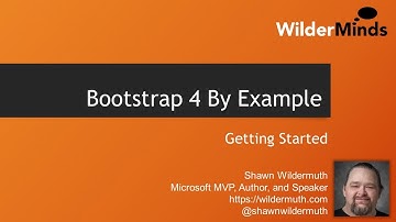 Bootstrap 4 By Example (3/6): Getting Started - Full Course From Wilder Minds