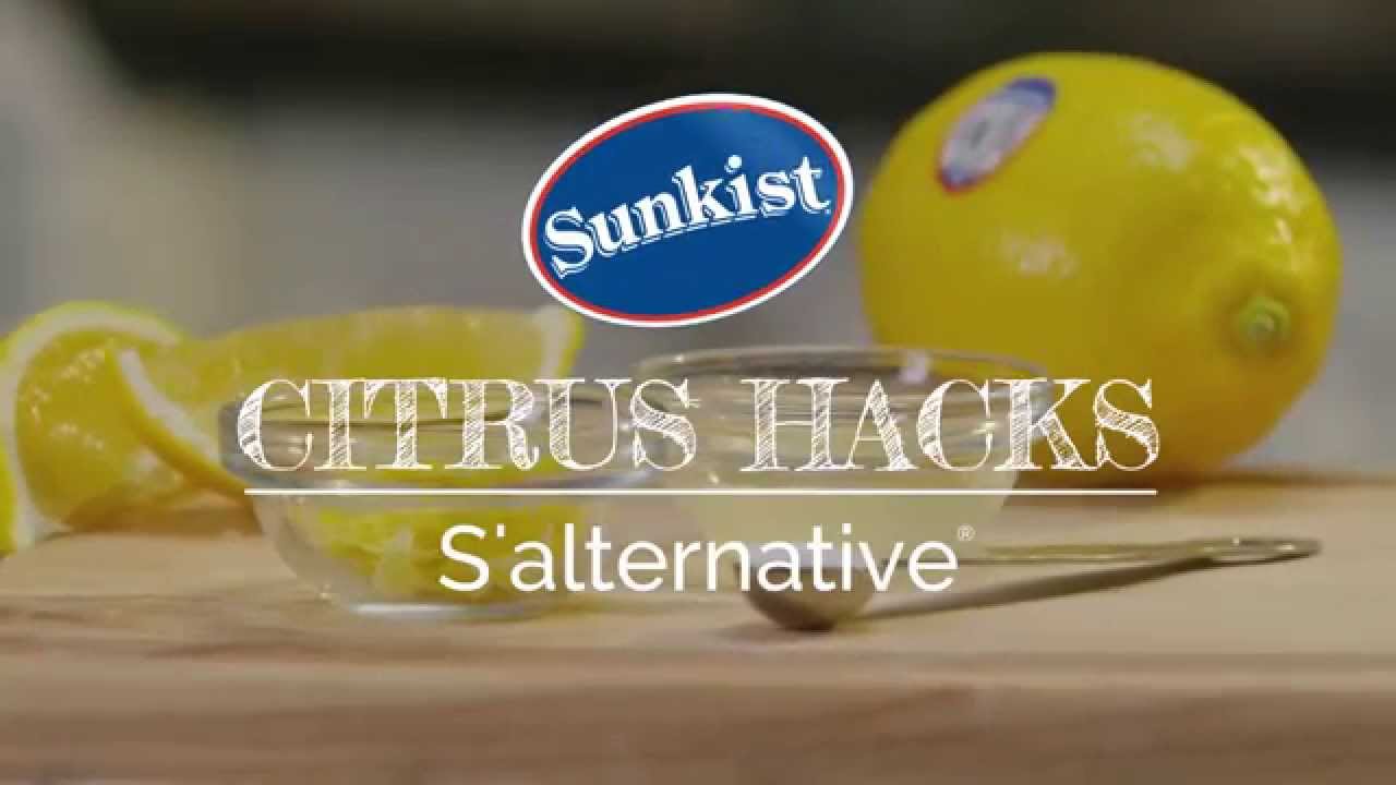 Sunkist® Citrus Hacks: S'alternative