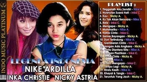 🌟 Nike Ardilla, Inka Christie & Nicky Astria – Tembang Kenangan Pop Rock Indonesia 💞 Musik 80an 90an