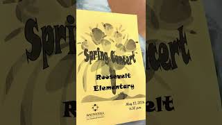 Natalie Roosevelt Spring 2026 Band Concert 5th Grade