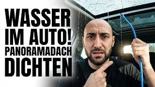 VW TIGUAN Panorama Schiebedach ist undicht! | Panorama Reinigen