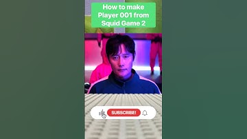 How to make Player 001 from Squid Game 2 #squidgame2 #lego #player001 #tvshows #netflix