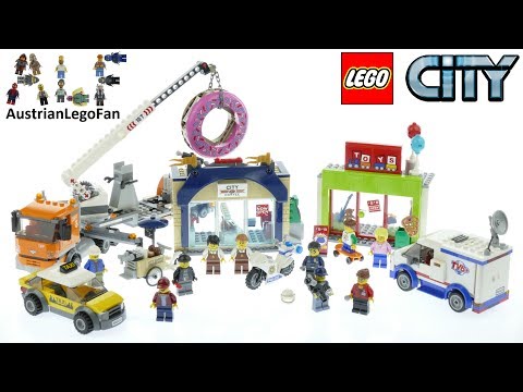 Lego Donut shop opening Speed Build -