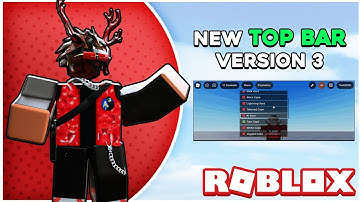 New Top Bar V3 ROBLOX Studio! (WATCH THIS)