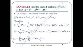 Multivariable Calculus Lecture 8 (Partial Differentiation: Higher Order Derivatives) Wealth