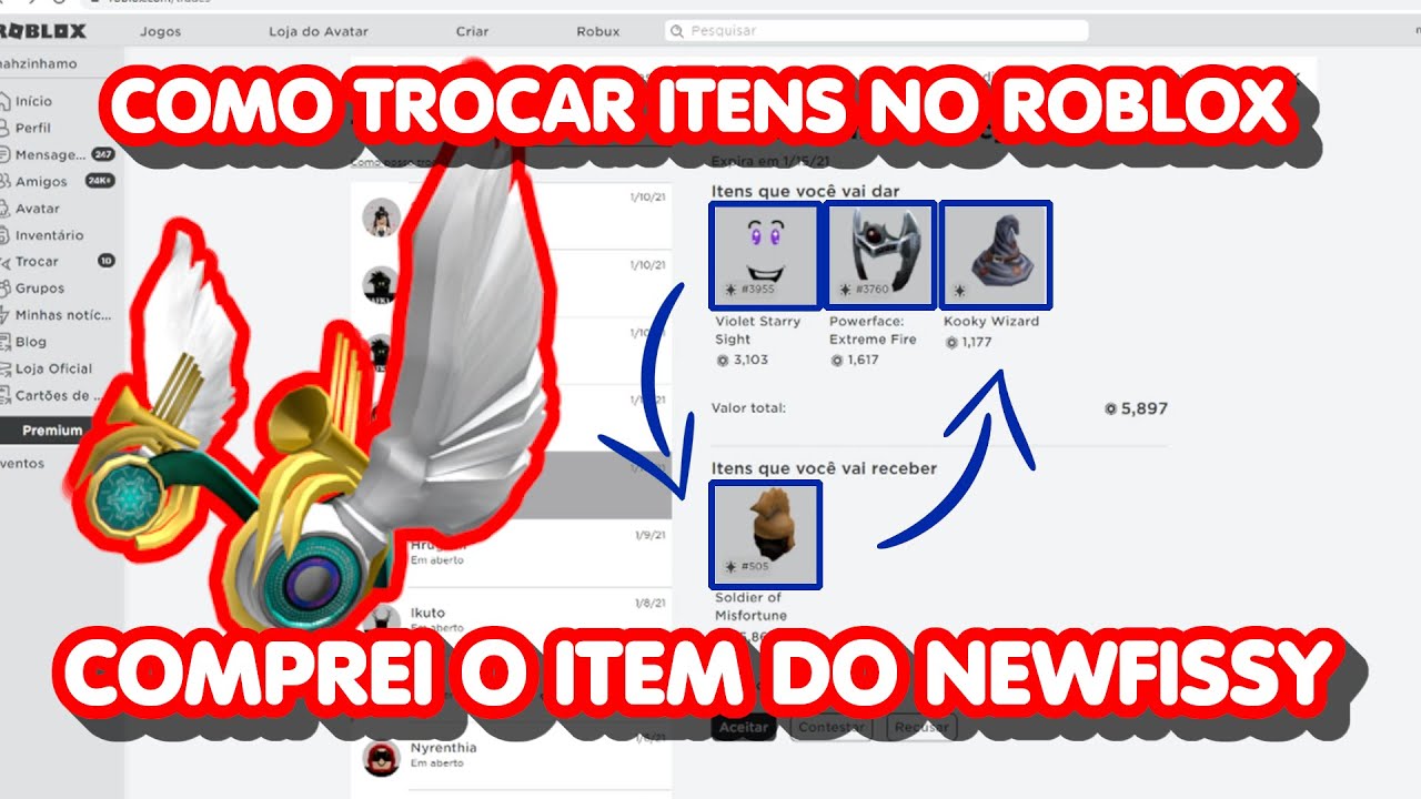 COMO DAR REEMBOLSO em QUALQUER ITEM do ROBLOX! 