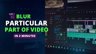 How To Blur Particular Part Of Video In Adobe Premiere Pro