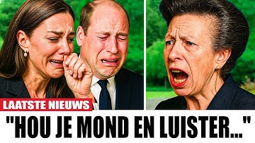 Prinses Anne maakte deze SCHOKKENDE feiten over William en Catherine bekend!
