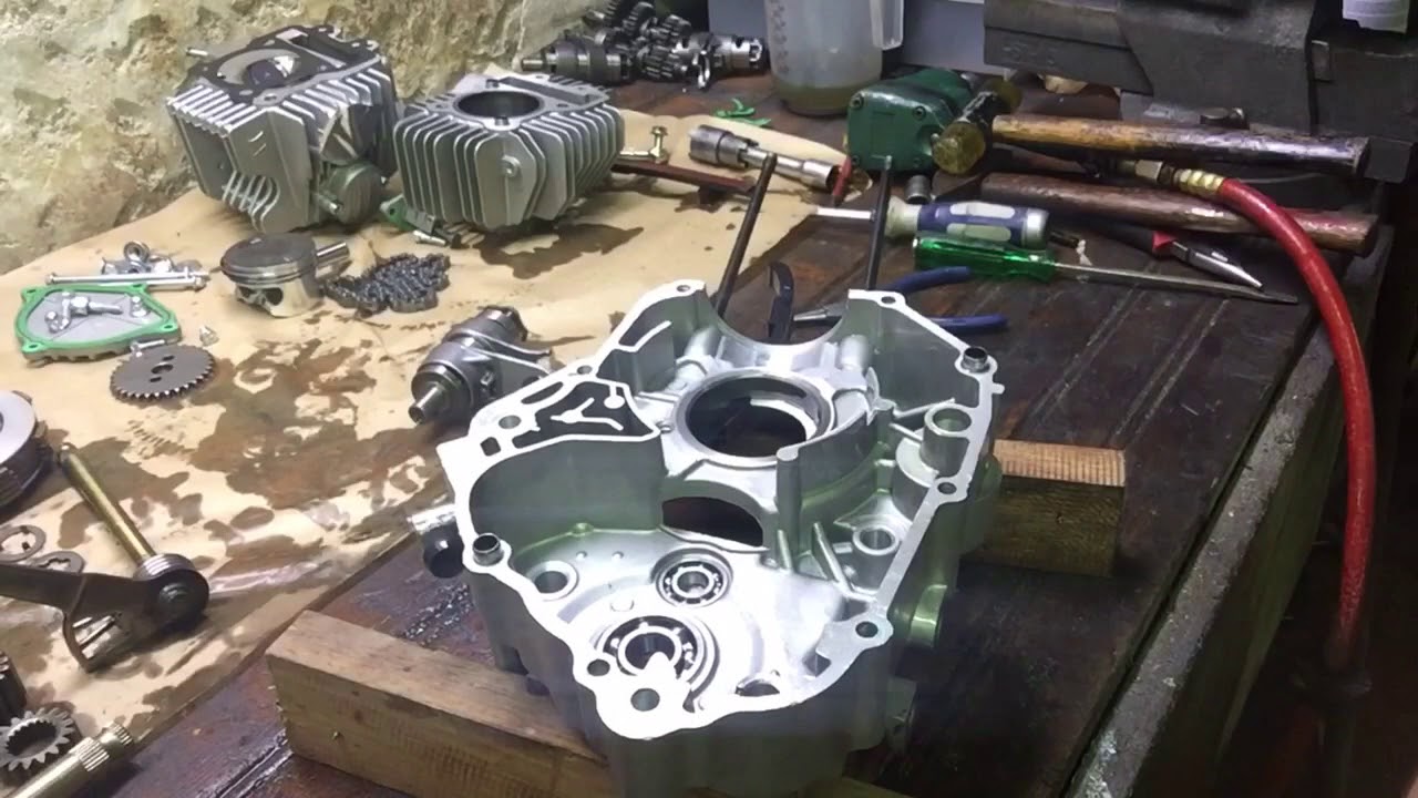 preparation moteur MBF 160 yx part 1