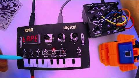 Cloud Dark Ambient Drone - Bastl Kastle v1.5 + Korg Nts-1