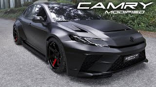 NEW Toyota Camry 2025 Modified Widebody Lowered Concept by Zephyr Designz 4K
