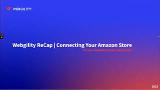 Connecting your Amazon Store