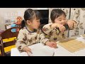 【節分】恵方巻きを作るゆねここを倍速にしたら少し面白かった笑