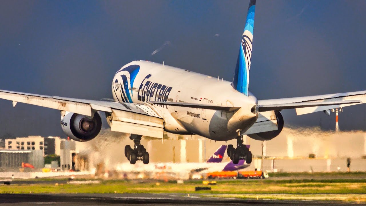 22 MINS CLOSE UP LANDINGS at TORONTO YYZ | 4K | Plane Spotting at Toronto Pearson Airport (2023)