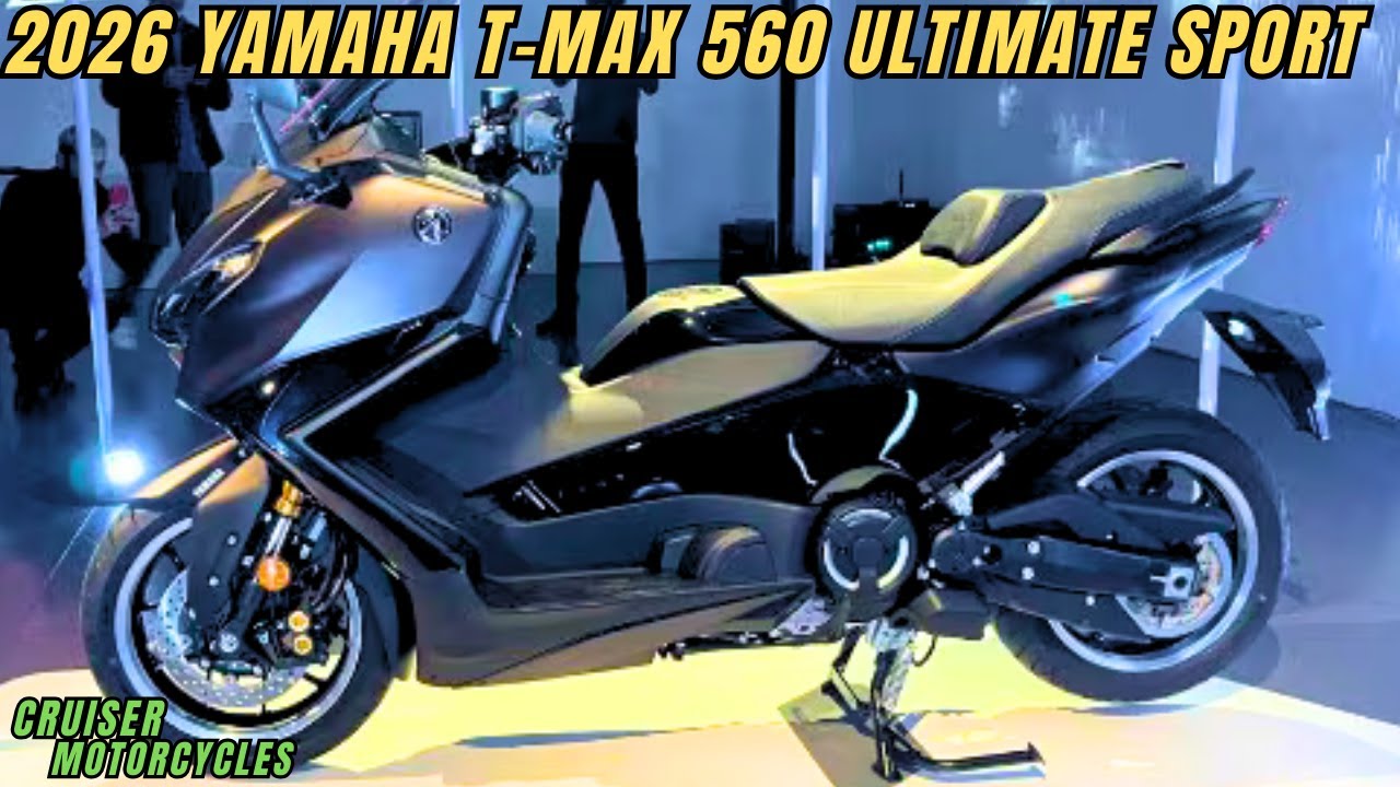 2026 Yamaha T-MAX 560 | The Ultimate Sport Scooter, Luxury Meets 