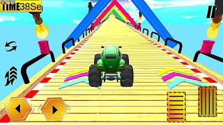 Monster Truck Monster Jam Race / Mega Ramp İmpossible Games / Android GamePlay screenshot 5