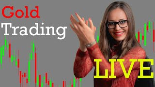 Live Gold (XAUUSD) Trading & Technical Analysis - My Gold Trading Strategy
