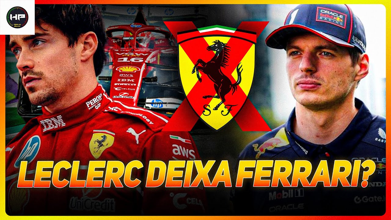 A VERDADE CHOCANTE sobre a SAÍDA de Leclerc da Ferrari na F1!