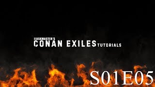 Conan Exiles Tutorials - S01E05 - Зал картографии и обелиски (Fast travel)