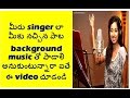 how to sing any song you want with background music