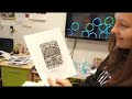 Klasa VI - LINORYT (grafika warsztatowa) ZSP Łaziska