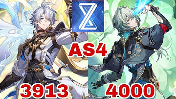 [ Honkai Star Rail ] Phainon & Anaxa Apocalyptic Shadow 4 | Version 3.7 | 3913 & 4000 Score 