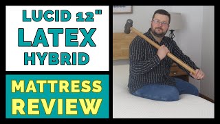 Lucid 12 Inch Queen Latex Hybrid Mattress Review