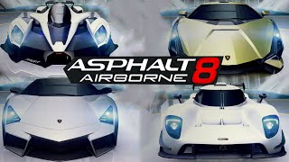 Asphalt 8 Airborne - All CARS - 2024 - 4K (Class S,A,B,C,D) LIGHT GARAGE! by RACING GAMES 5,428 views 3 months ago 12 minutes, 13 seconds