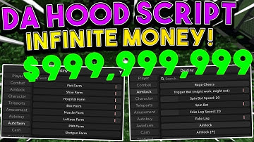 Roblox DA HOOD script FREE | AUTOFARM, AIMLOCK, GODMODE, KILL ALL (pastebin)