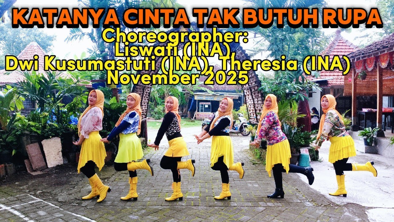 Katanya cinta tak butuh rupa