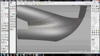 Autodesk Alias Surface (automotive) | AUDI TT RS C-pillar