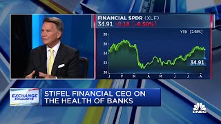 Stifel Financial CEO Ron Kruszewski: There will be an increase in bank consolidation Stifel Financial CEO Ron Kruszewski: There will be an increase in bank consolidation