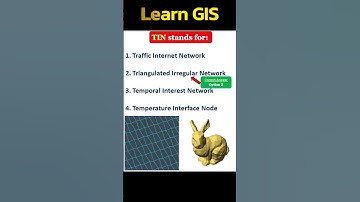 What is a Triangular Irregular Network? TIN In GIS SHORTS