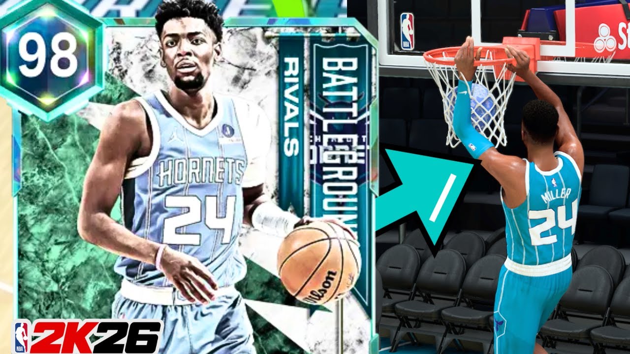 GALAXY OPAL BRANDON MILLER IS A BEAST IN NBA2K26 MyTeam!! GAMEPLAY