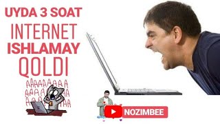 UYDA 3 SOAT INTERNET ISHLAMAY QOLDI 😱🤦‍♂️( Xafa bo'lish yo'q Million Bravo Ummon Munisa Rizayeva )